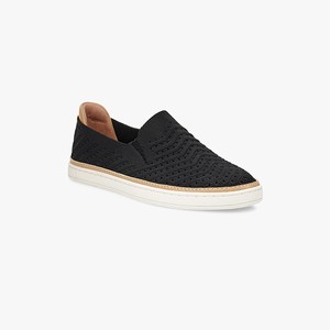 Ugg Sammy Chevron Women Sneakers Black (5934LDCYO)